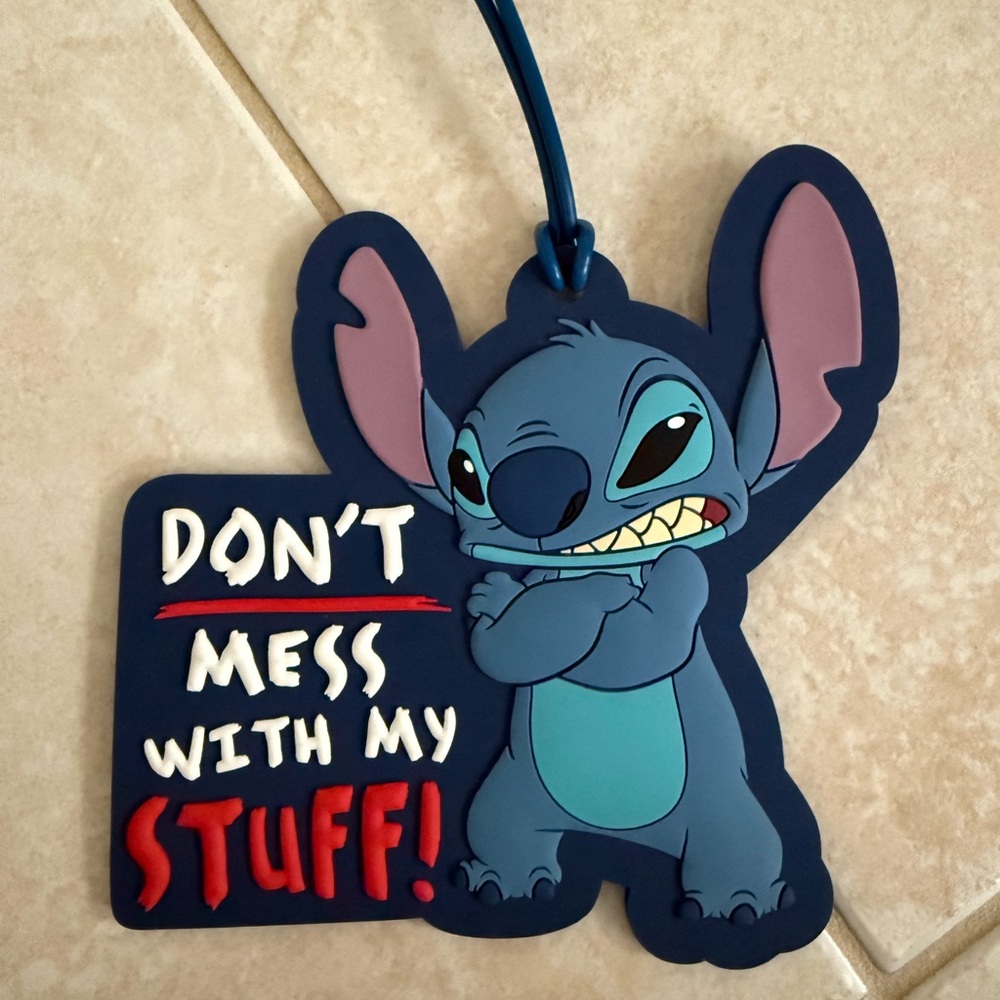 Stitch bag tag